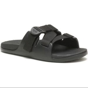 Chaco Chillos Big Kids Sandal 4M Black Slides Adjustable Flip Flop Shoe‎ Kids 4